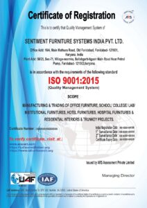 SENTIMENT FURNITURE SYSTEMS INDIA PVT. LTD ISO 9001_page-0001