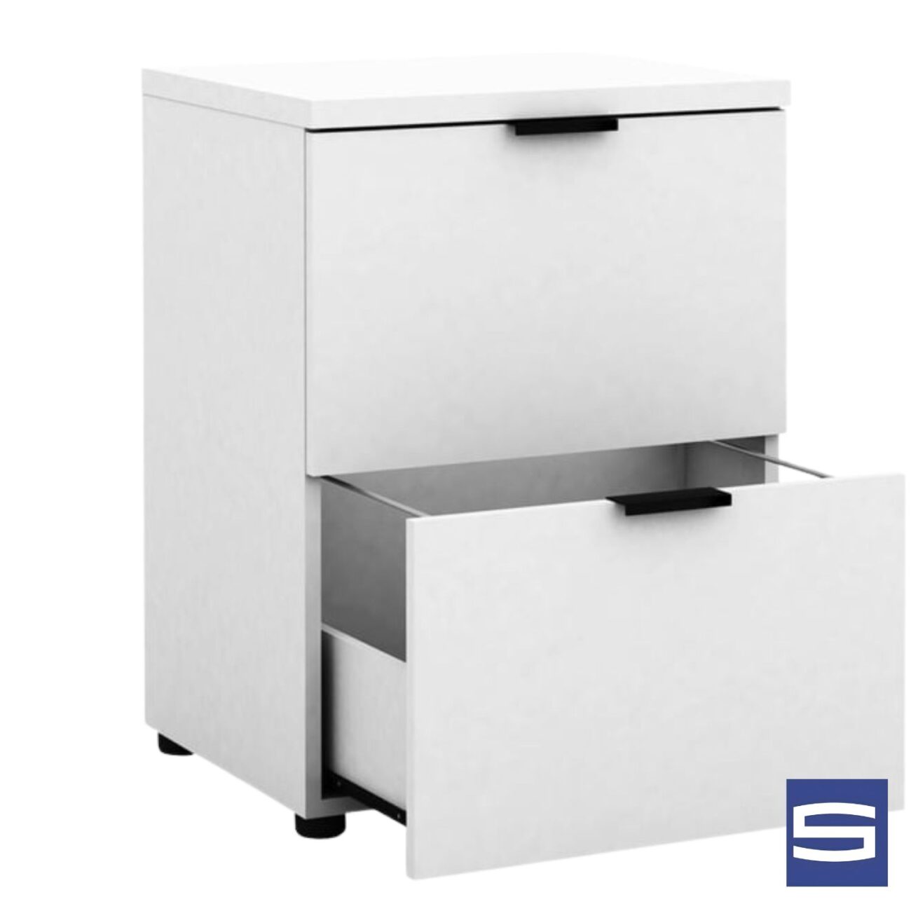 Rico 2 Drawer Filing Cabinet - Image 2