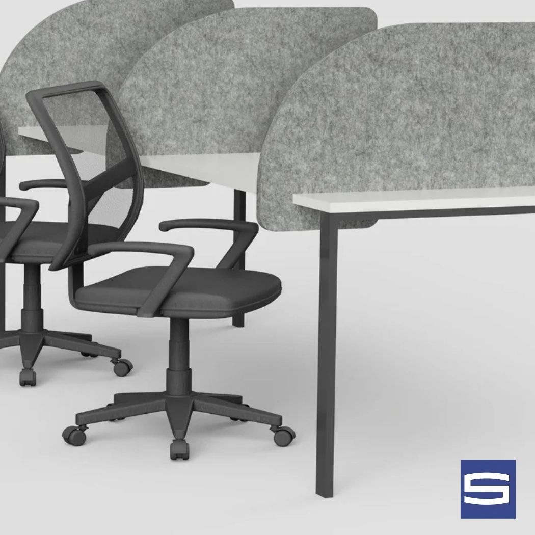 Sana Desk Divider Slide On Screen - Image 2