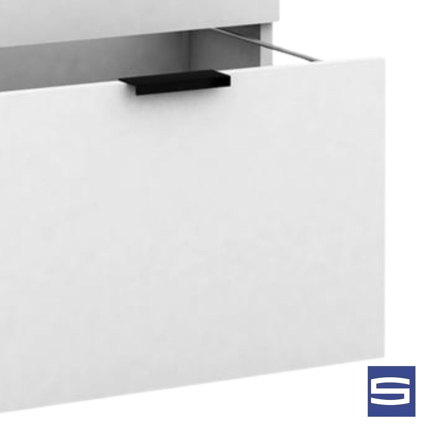 Rico 2 Drawer Filing Cabinet - Image 3