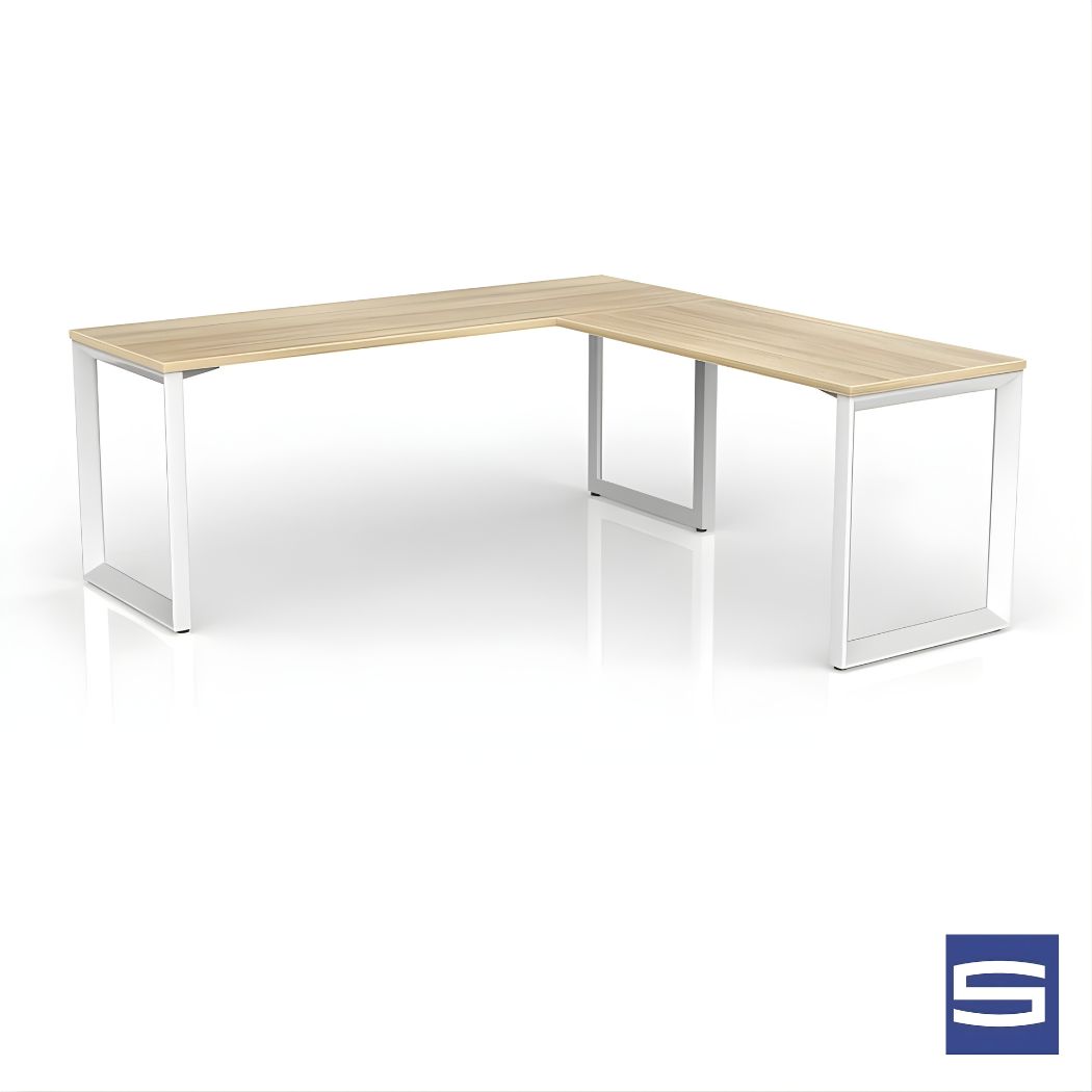 Venzo Workstation - Desk With Return Only - Image 3