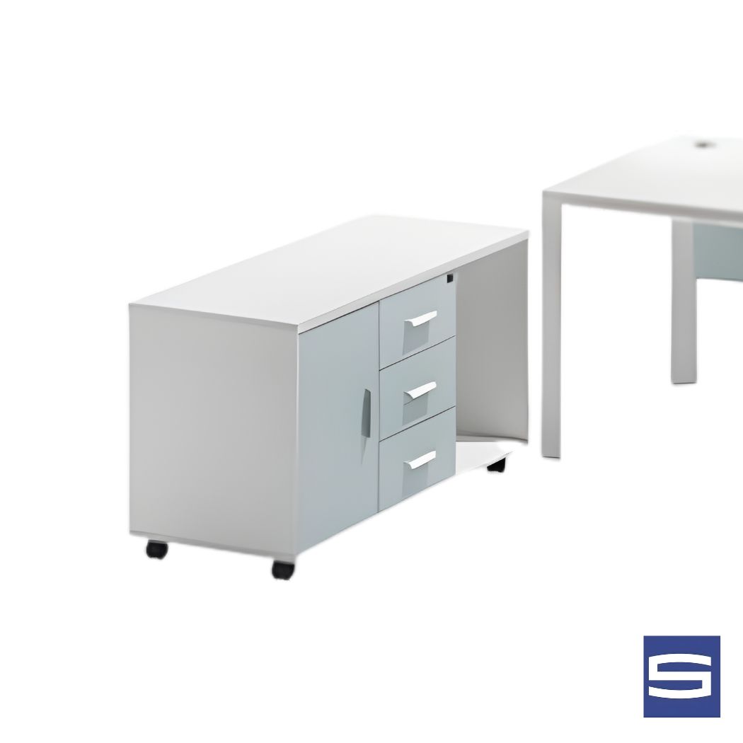 Sando Executive Desk With Storage Cupboard - Image 3