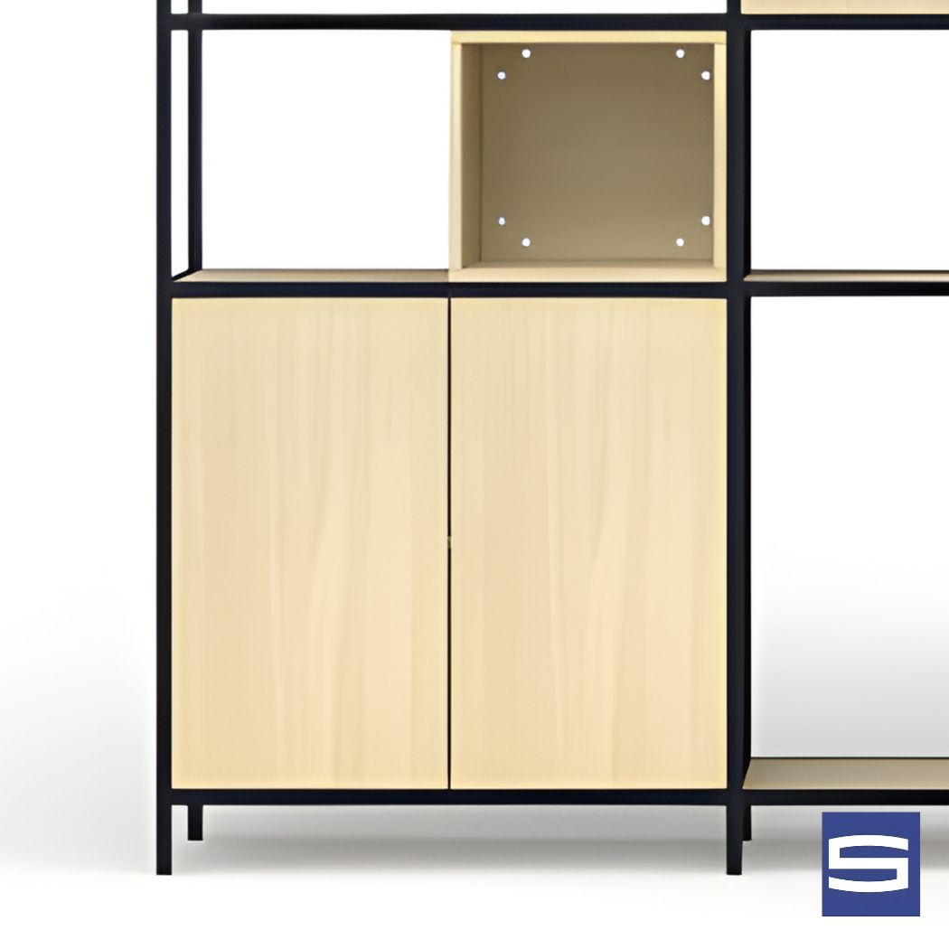 Vello Modular Shelving - Configuration 6 - Image 3