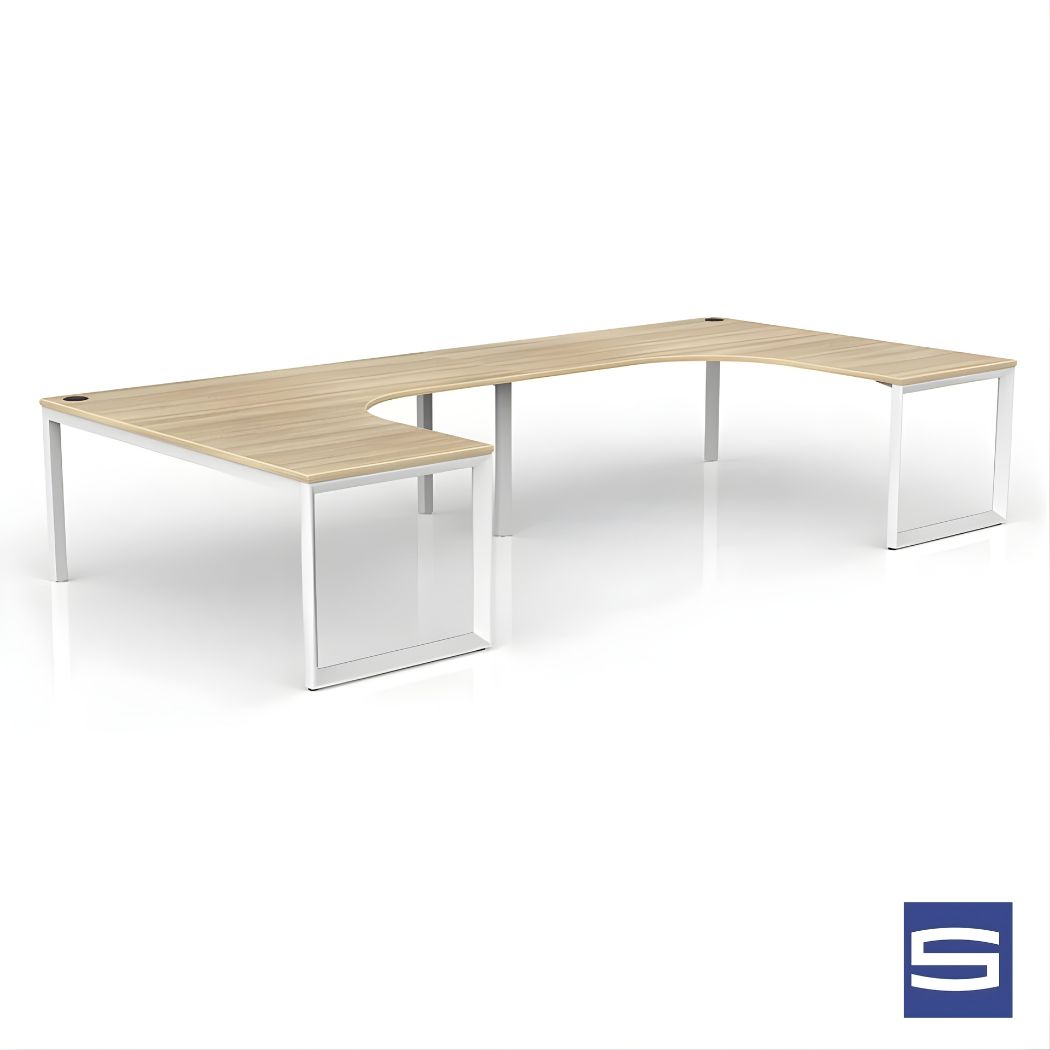 Venzo Workstation - User 90 Degree Workspace - Image 4