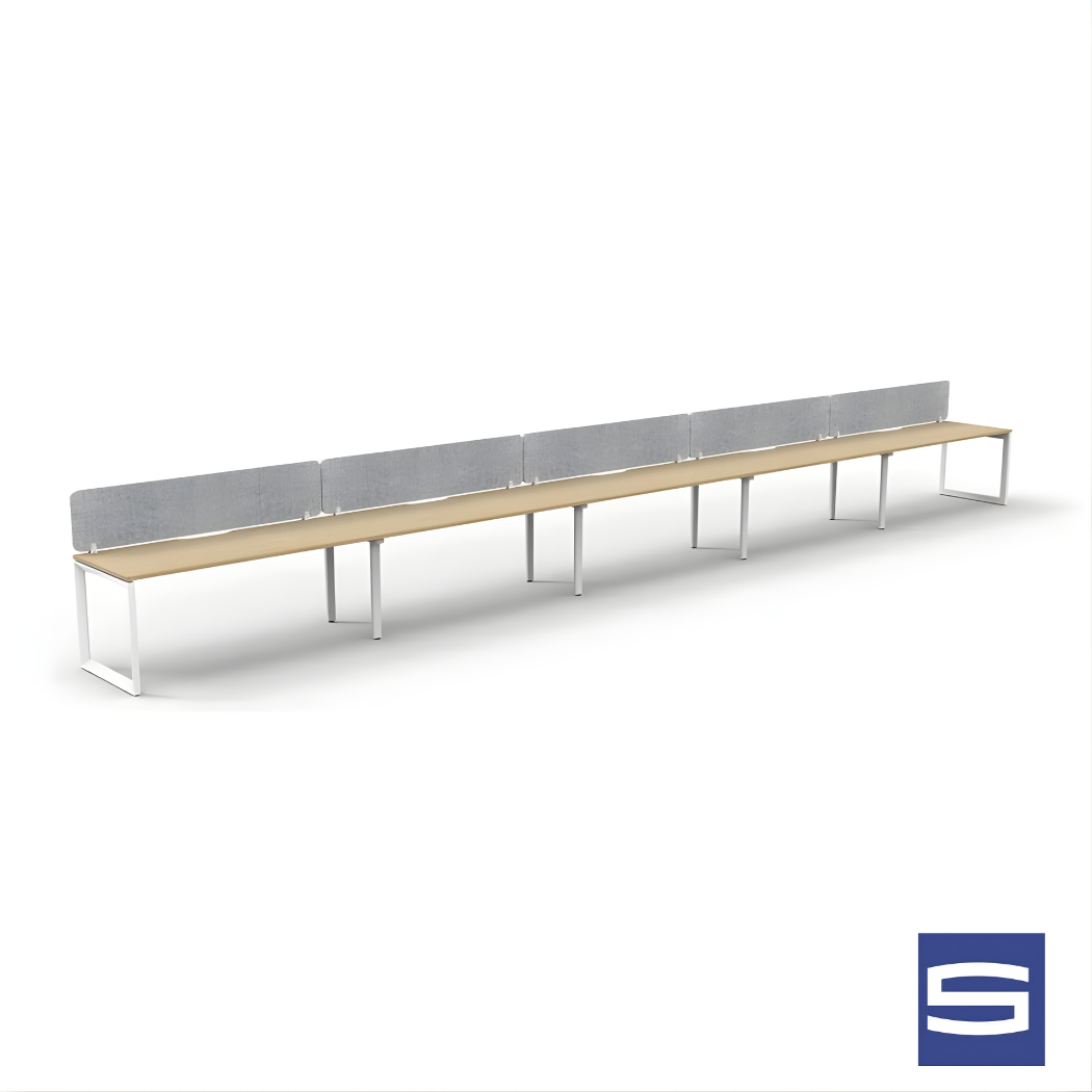 Venzo Workstation - 5 person - Image 4