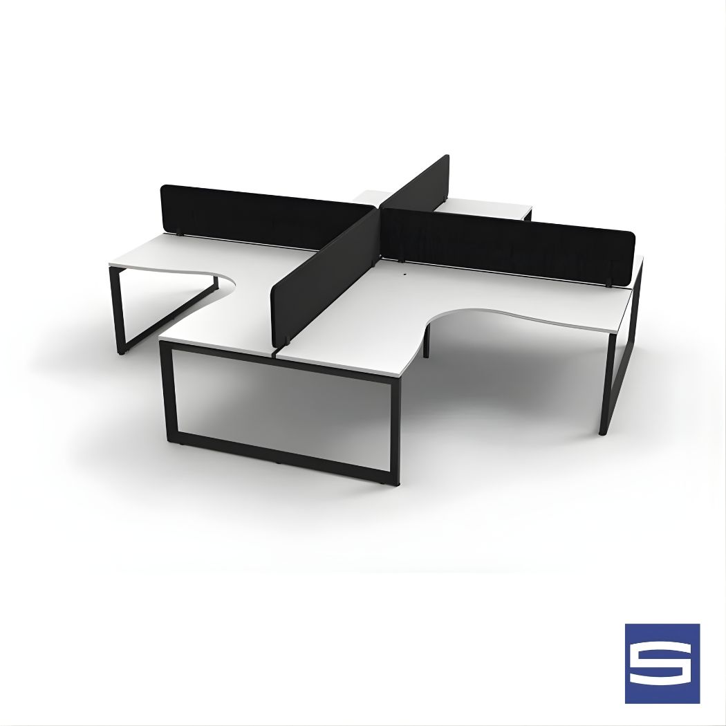 Venzo Workstation - 4 Persons - Image 2