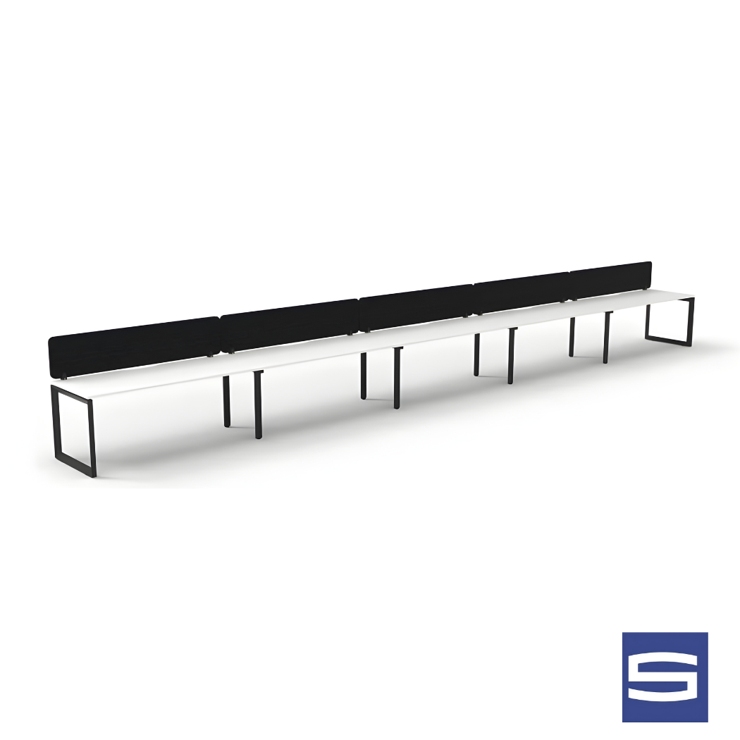 Venzo Workstation - 5 person - Image 5