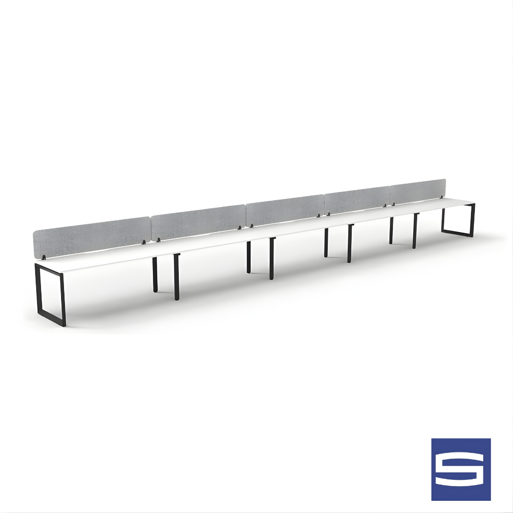 Venzo Workstation - 5 person - Image 6