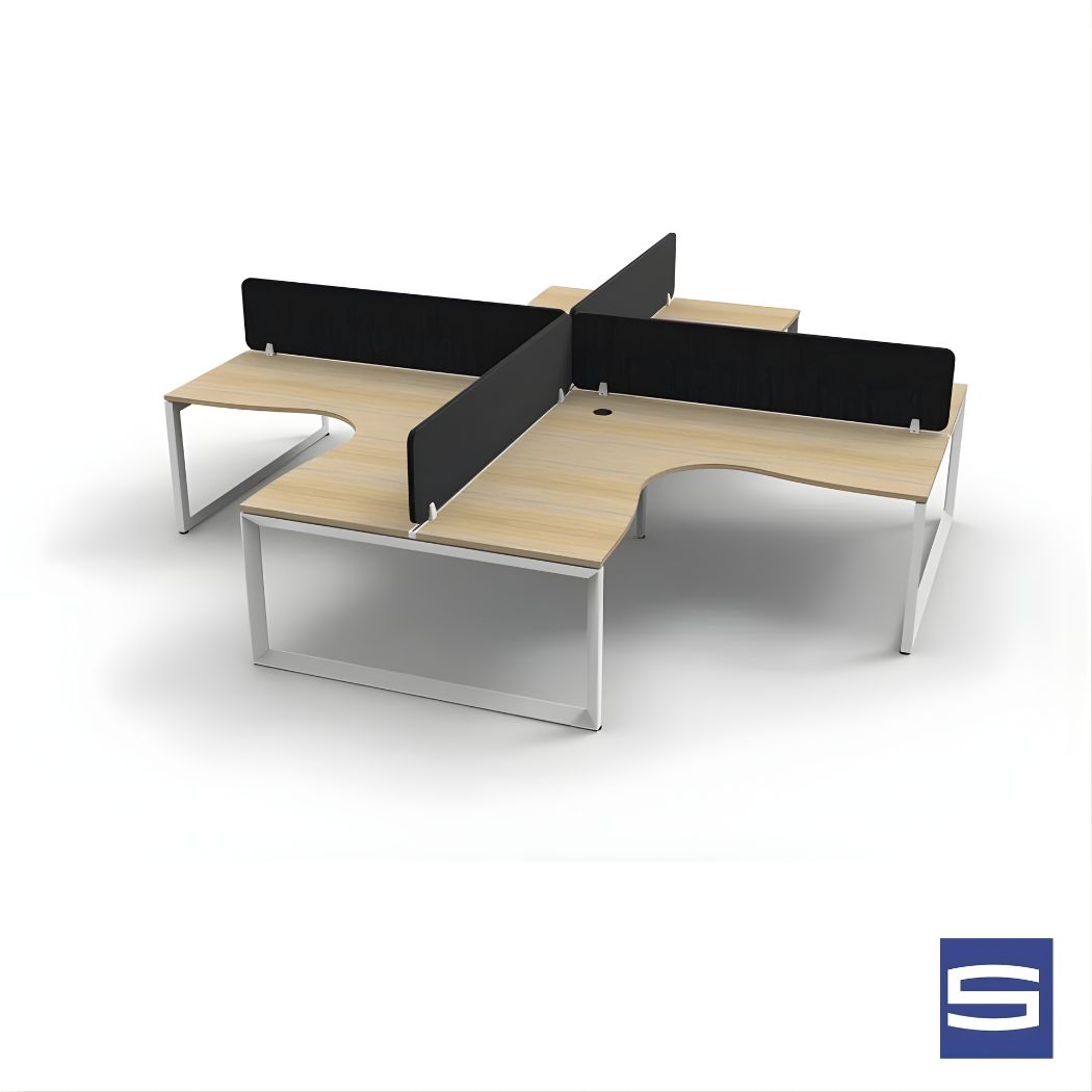 Venzo Workstation - 4 Persons - Image 4