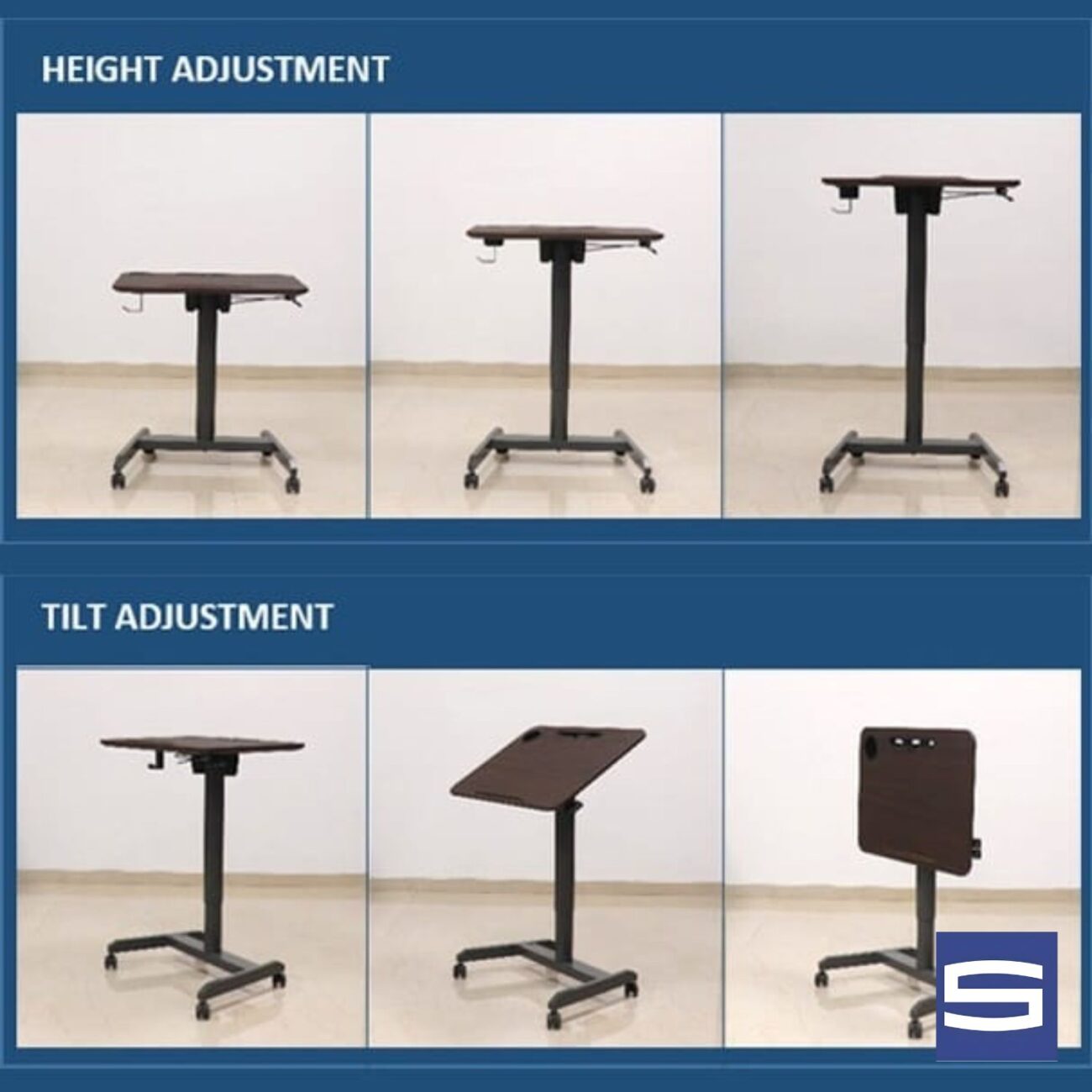 Smart Lift Single-Leg Gas Lift Centre Pole Tilt - Image 6
