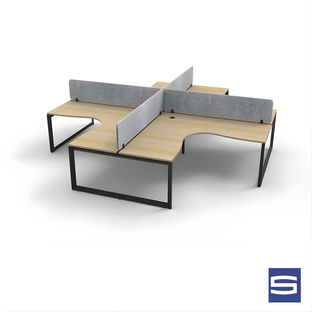 Venzo Workstation - 4 Persons - Image 5