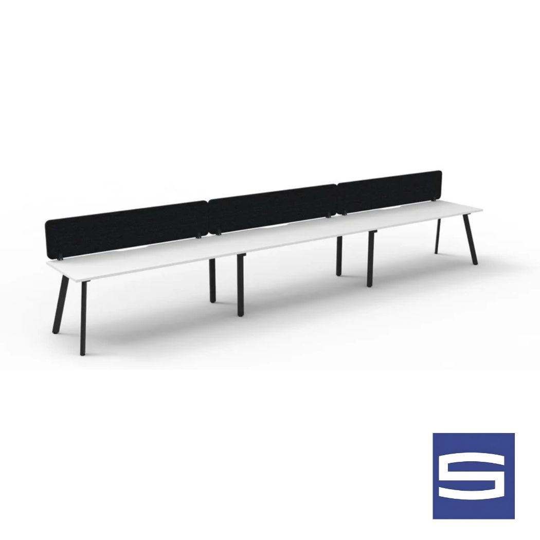 Single Sided 3 Person Workstation - Image 3