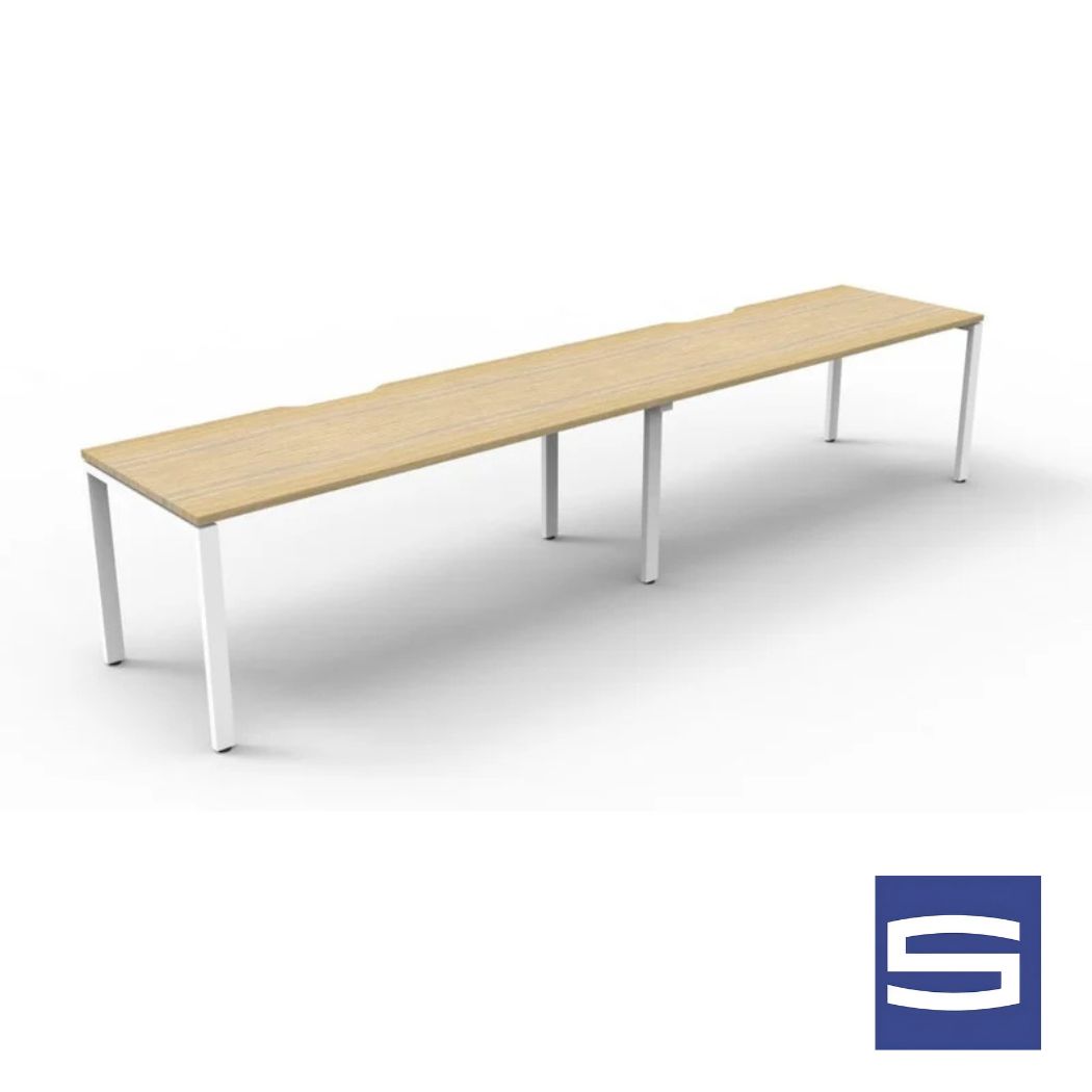 2 Person Single Sided Workstation - No Screen - Image 2