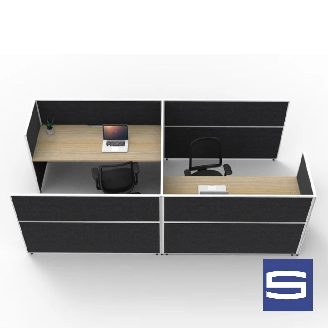 Cubicle Workstation - 2 Person - Image 2