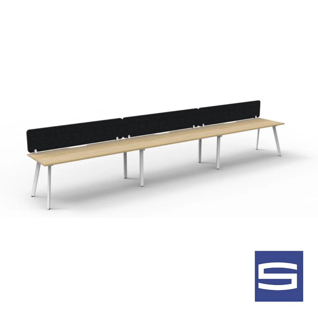 Single Sided 3 Person Workstation - Image 4
