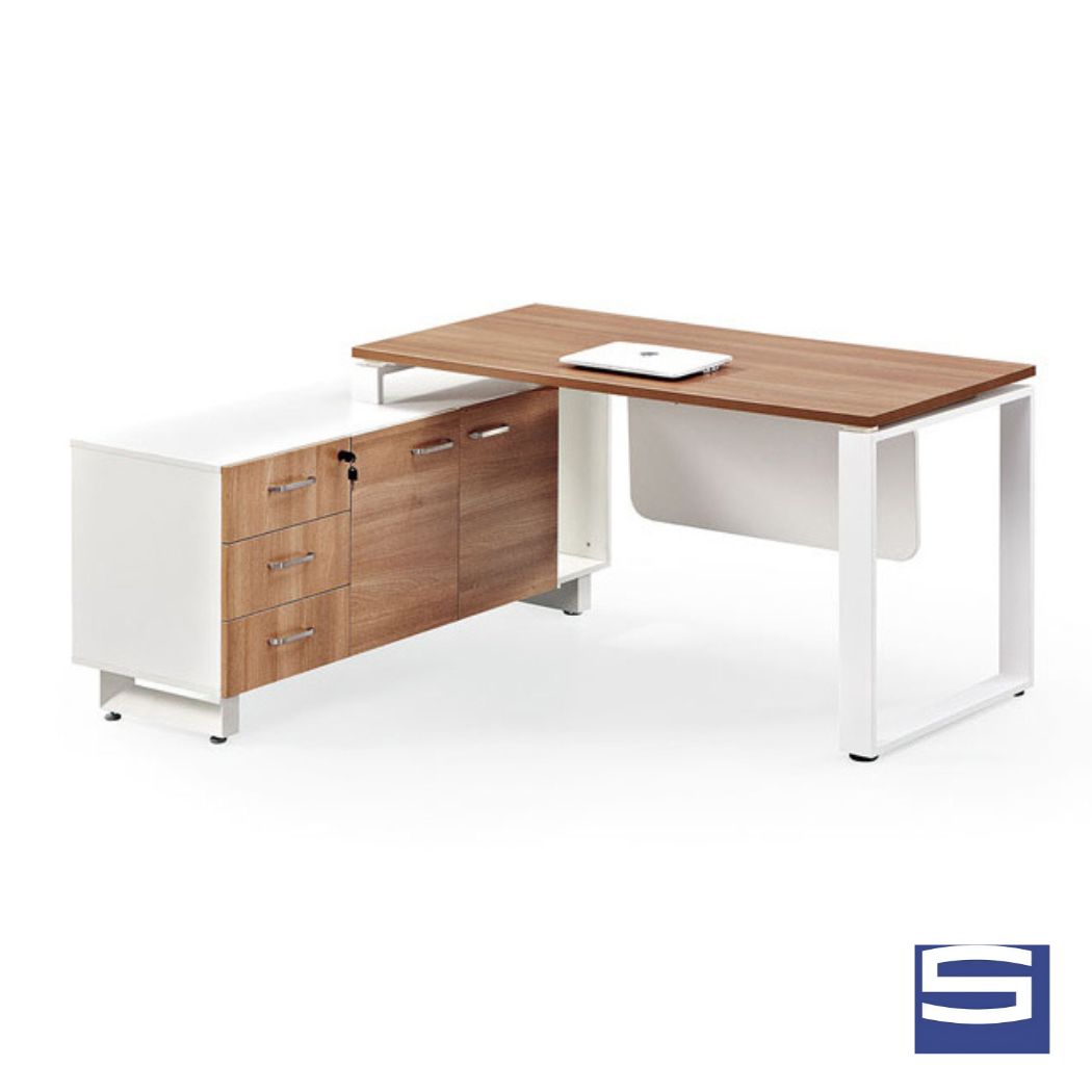 Vintage Executive Desk - Image 2