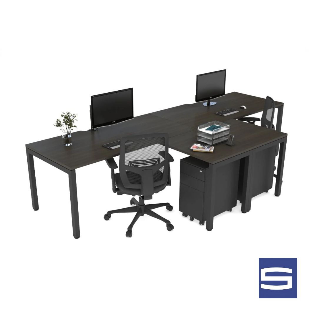 2 X Person Workstation - No Partition - Image 3