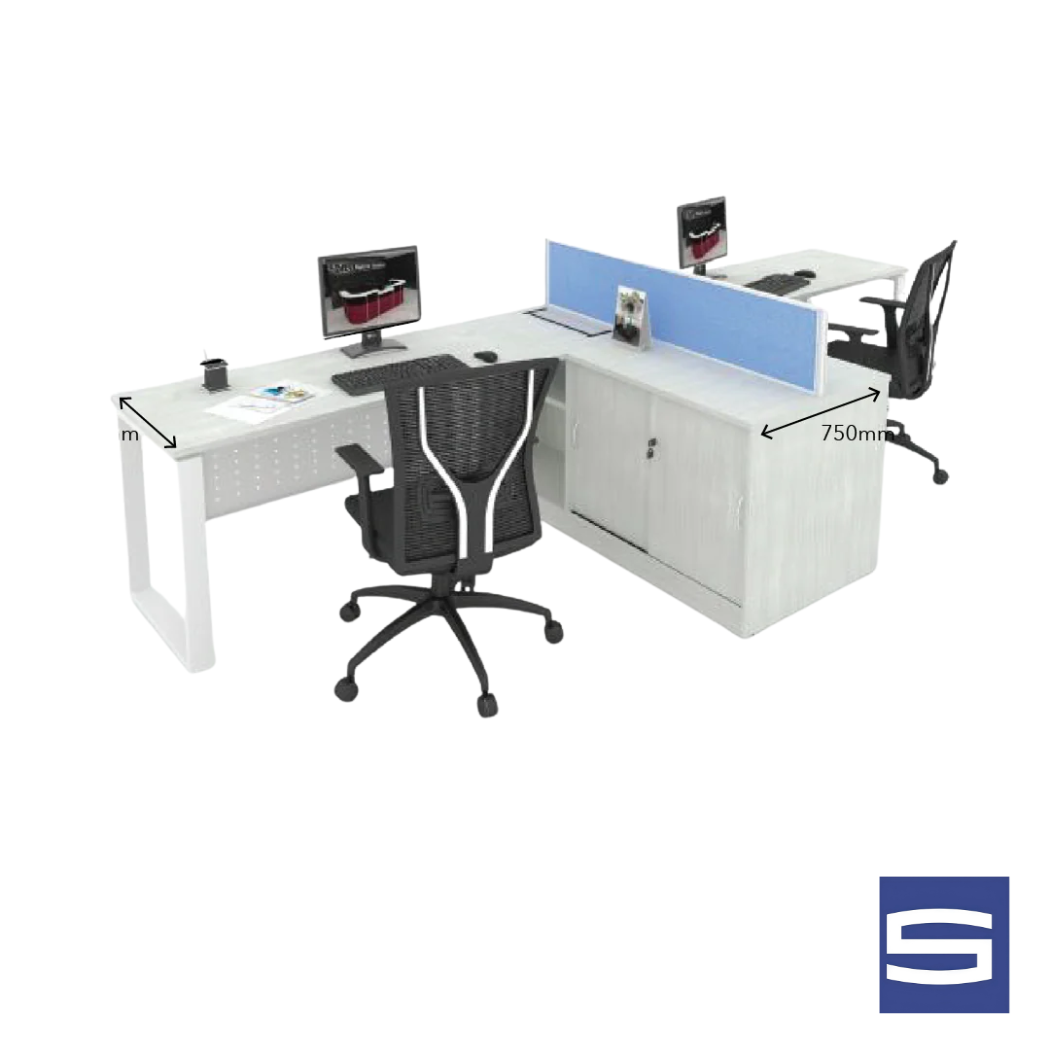 Ox Workstation - 2 Person - Image 3