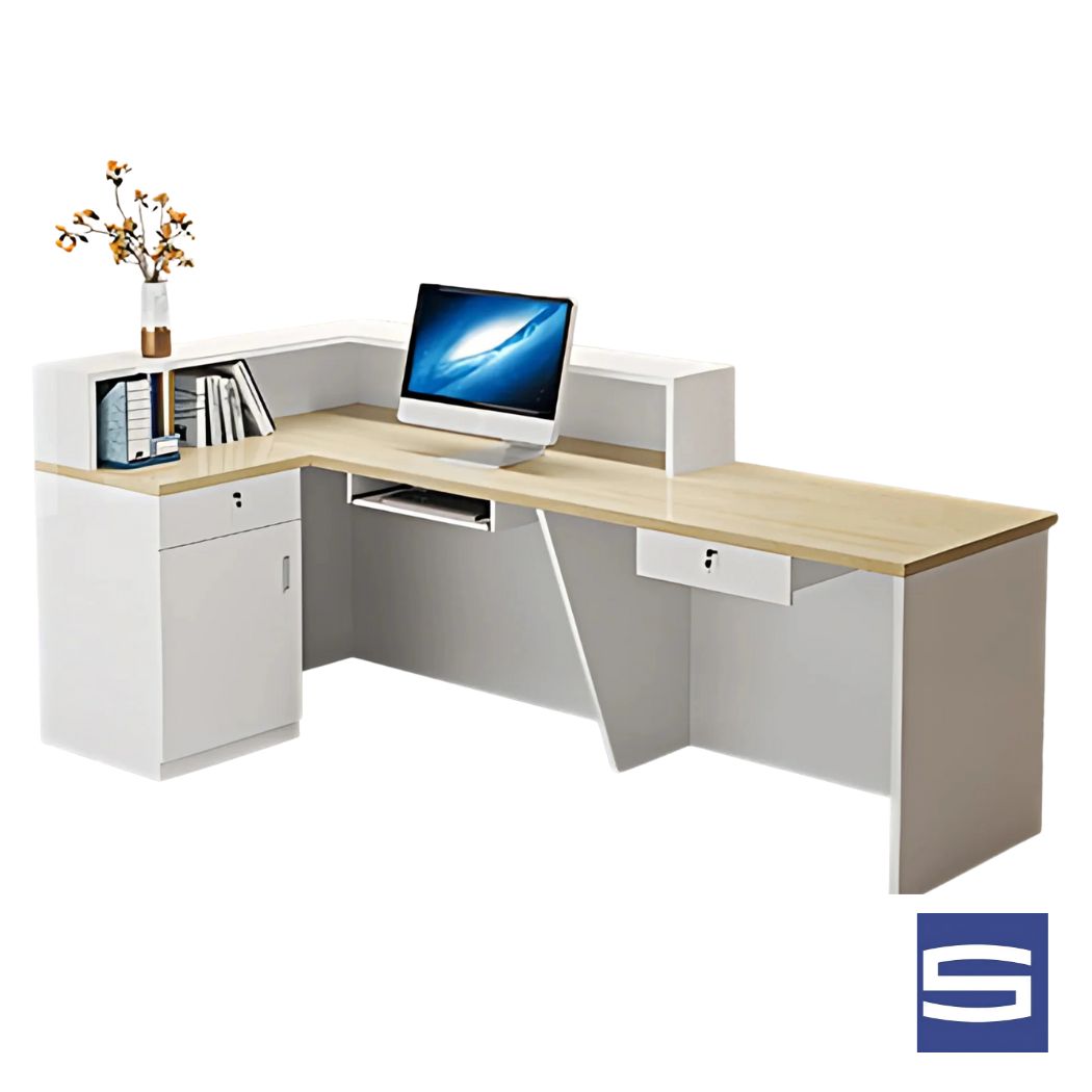 Olly Reception Desk - Image 3