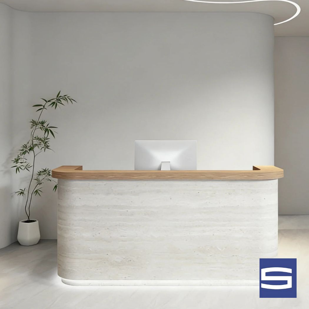 Sand Reception Desk - Image 2