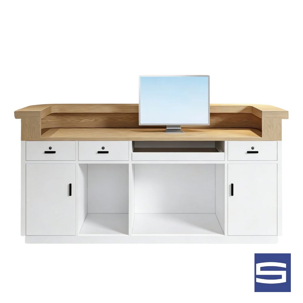 Sand Reception Desk - Image 3