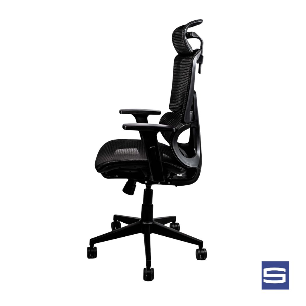 Adore High Back Chair - Black - Image 3