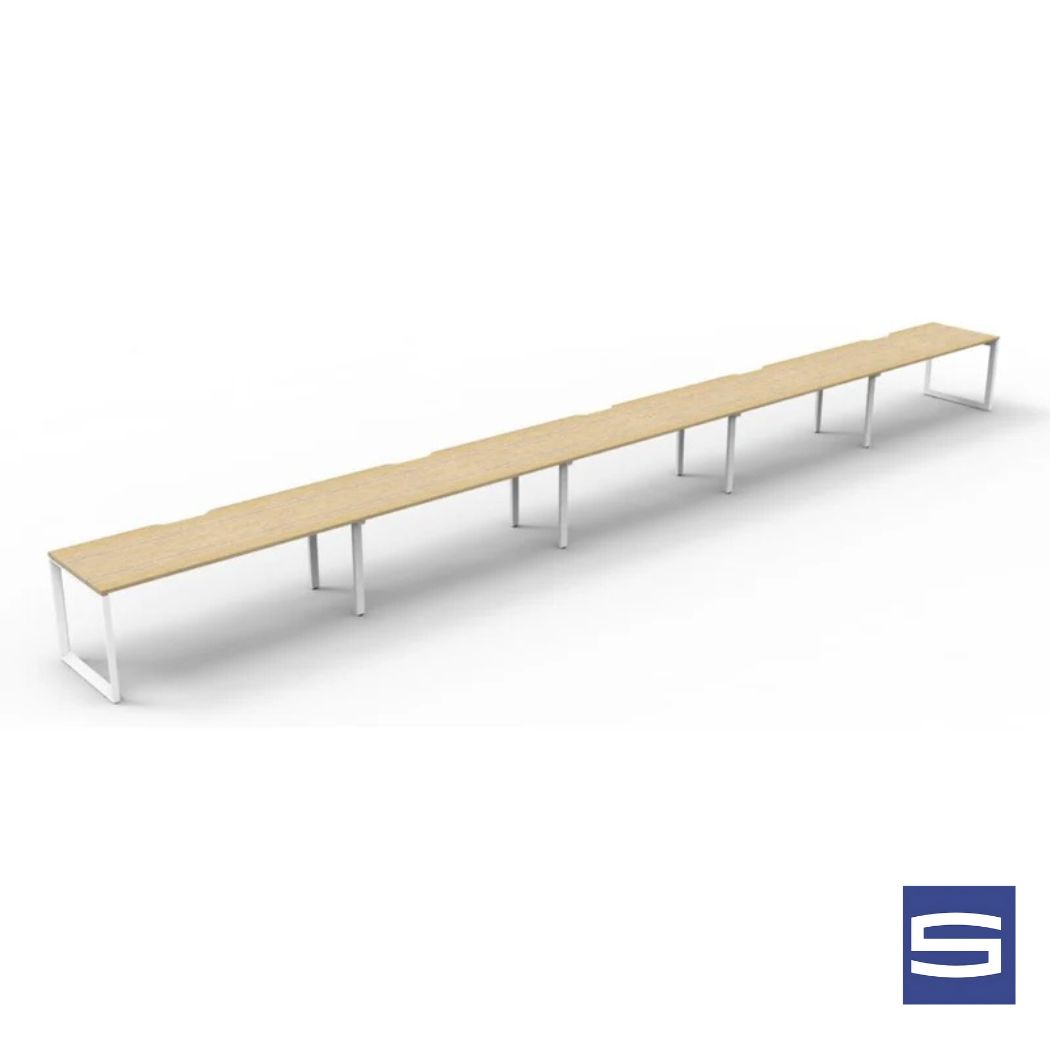 Venzo Workstation - 5 persons ( No Partition ) - Image 4