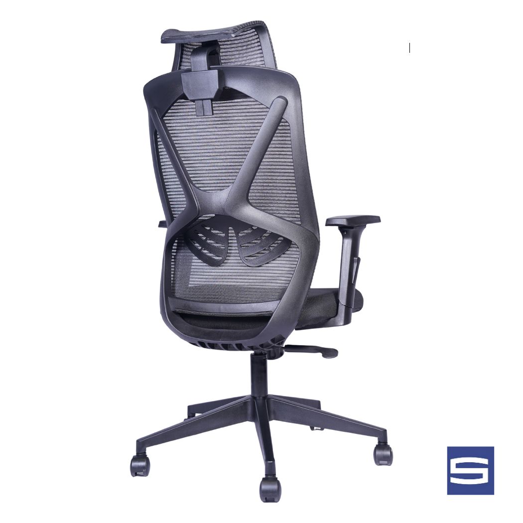 Spider High Back Chair - Black - Image 3