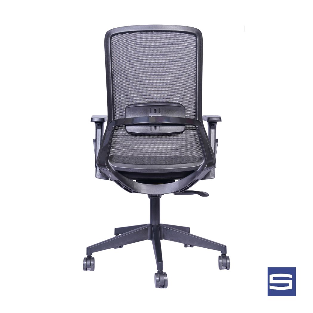 Allure Mid Back Chair - Black - Image 4