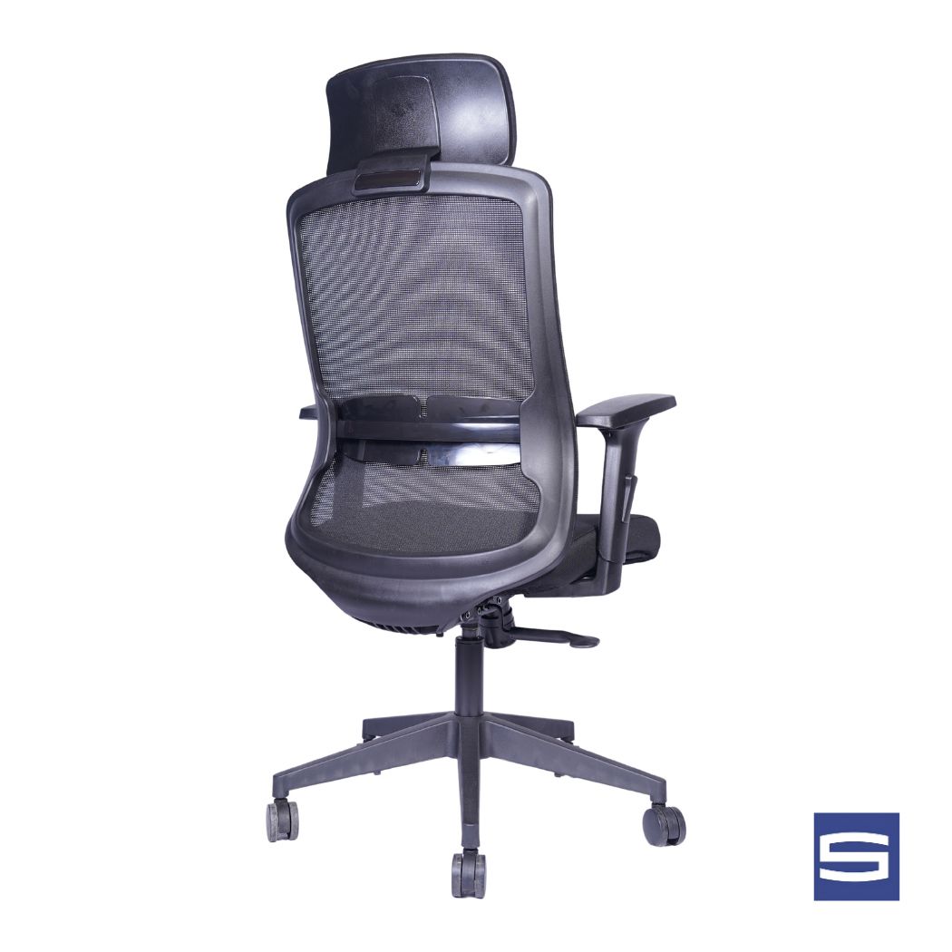 Solace High Back Chair - Black - Image 4