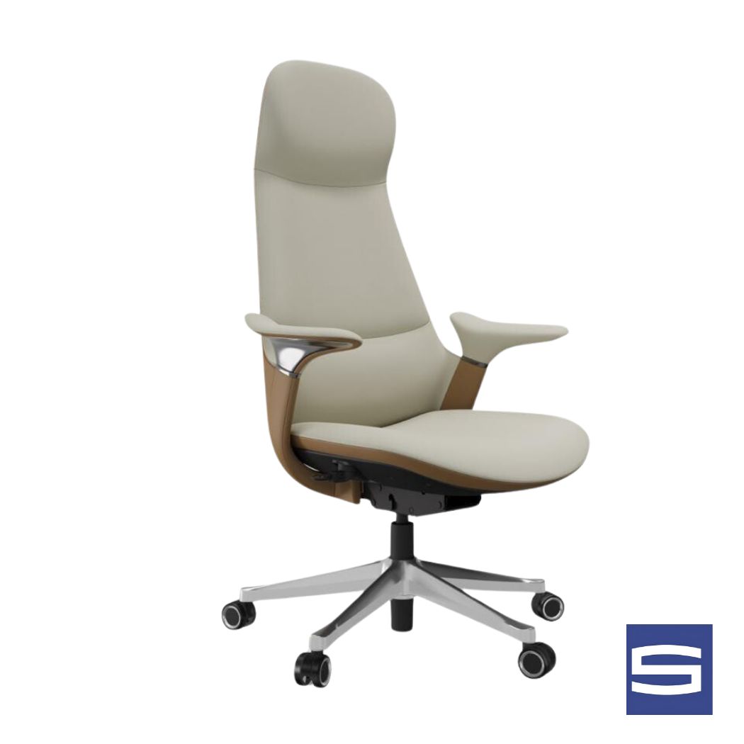 Demure high Back Chair - Image 2