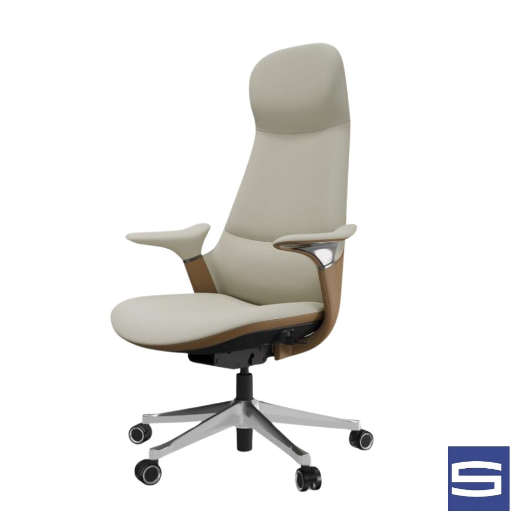 Demure high Back Chair - Image 3