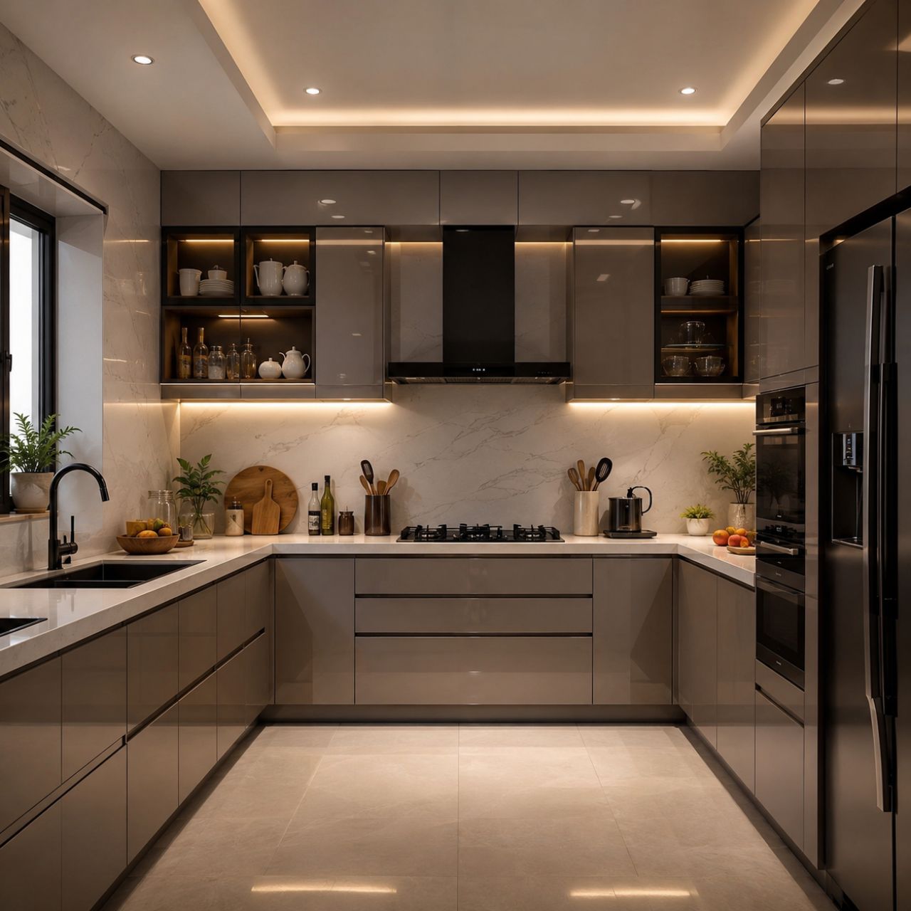 Luxury Modular Kitchen Manufacturer in Faridabad
