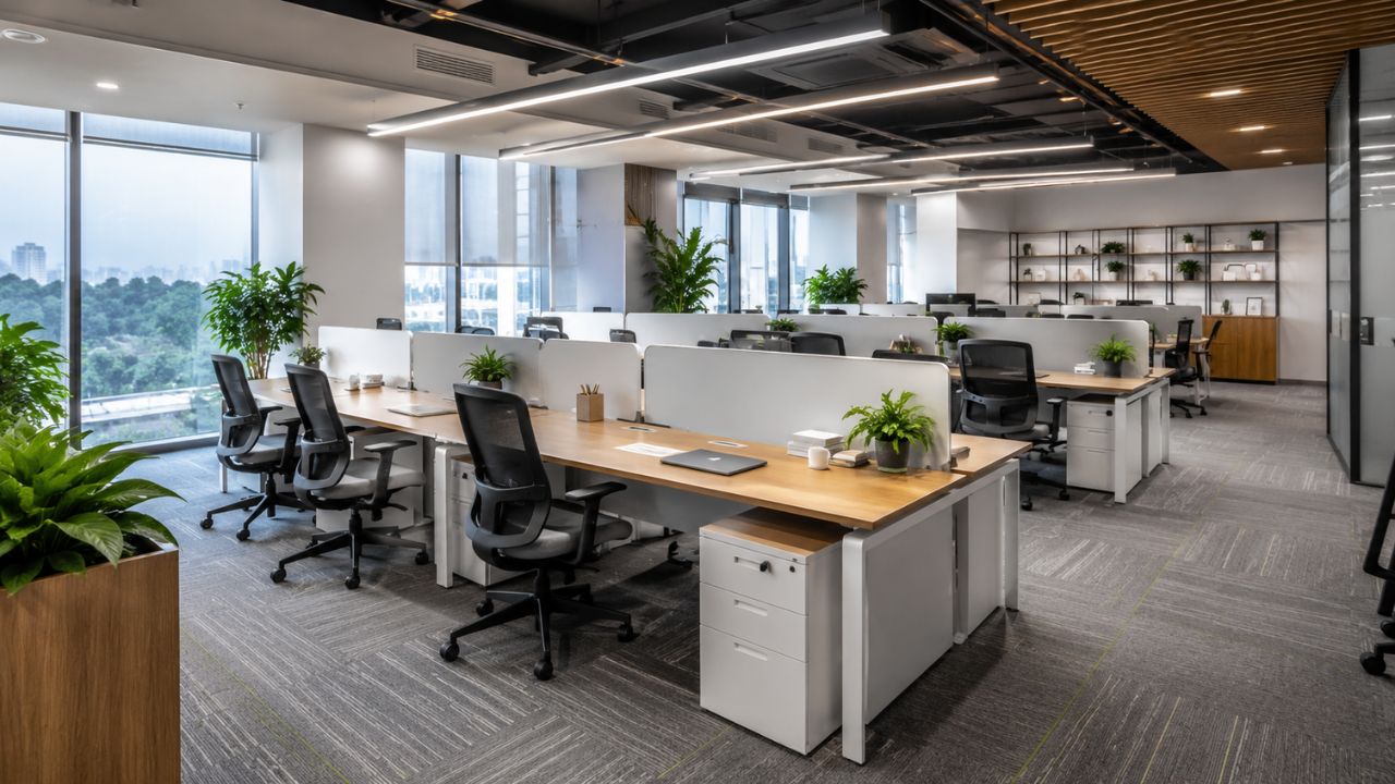 Office Open Desking System