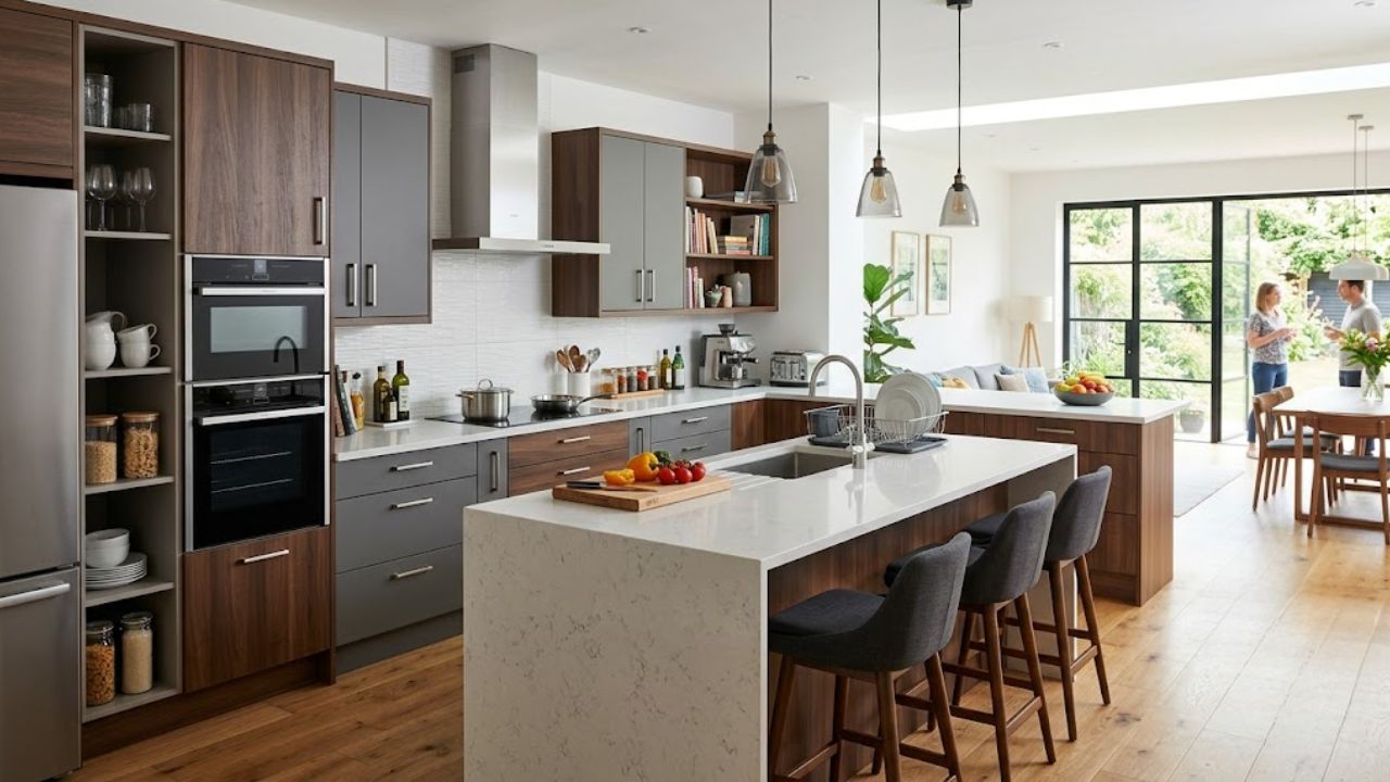 Open Modular Kitchen