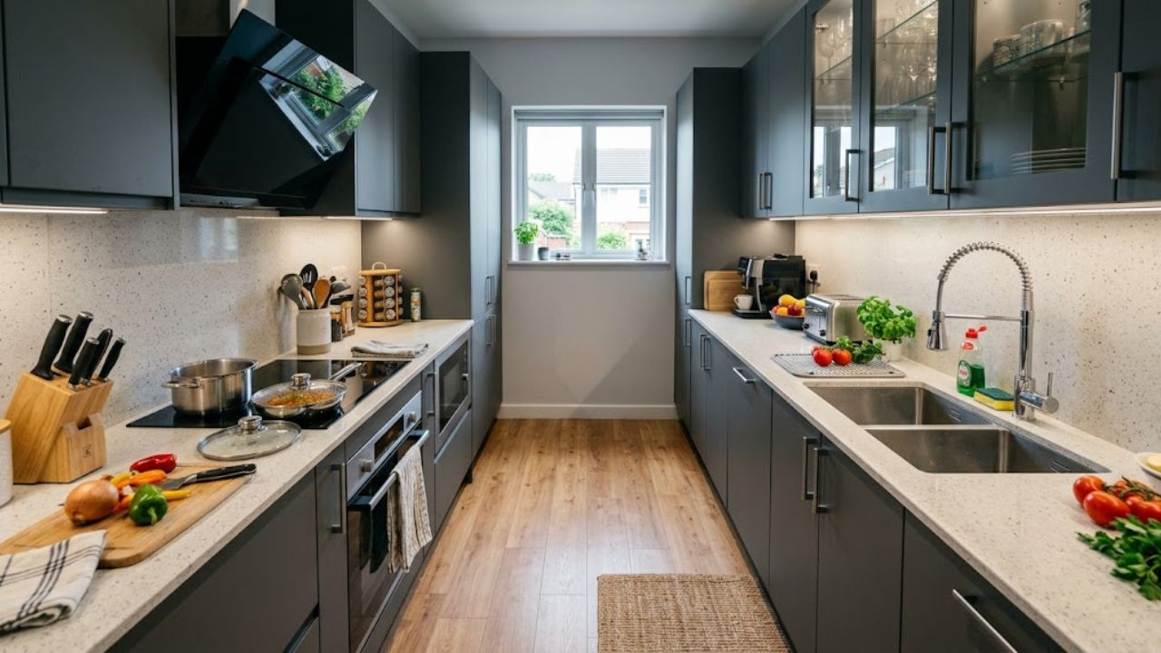 Parallel Modular Kitchen