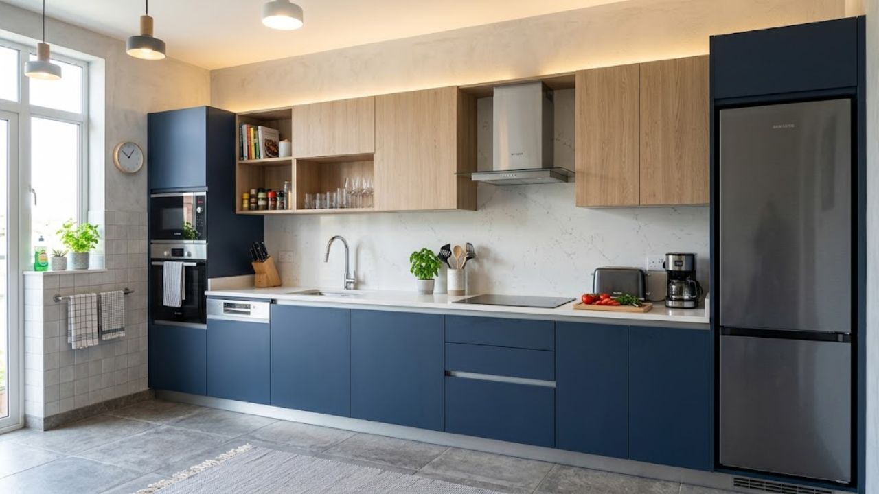 Straight Modular Kitchen